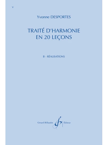 Traité d&amp;#039;harmonie en 20 leçons - réalisations Visuel